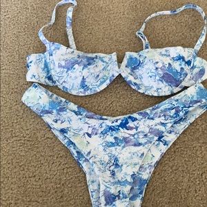 Multicolored bathing suit